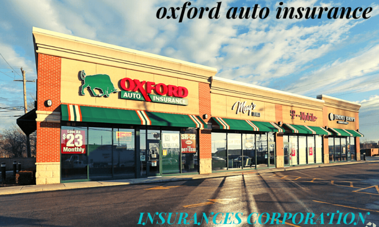 oxford auto insurance