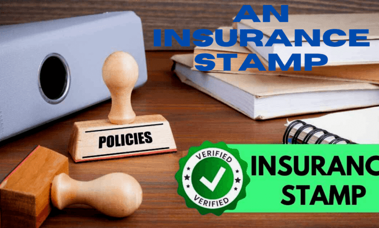 what is an insurance stamp